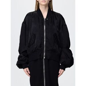 Rick Owens Women Technical Fabric Bomber Jacket Rick Owens